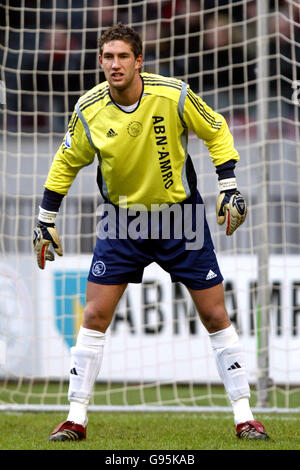 Fußball - Niederländische Eredivisie - Ajax / FC Utrecht - Amsterdam Arena. Maarten Stekelenburg, Ajax Stockfoto