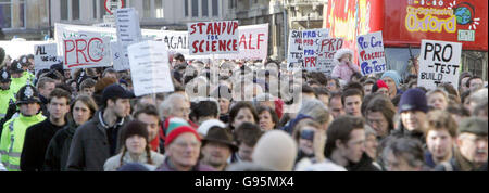 Derzeit werden in Oxford 18 Millionen biomedizinische Forschungslabore errichtet. Siehe PA Story PROTEST Lab. DRÜCKEN Sie VERBANDSFOTO. Bildnachweis sollte lauten: Tim Ockenden/PA Stockfoto