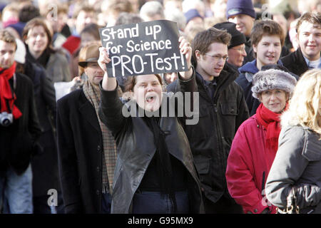 Derzeit werden in Oxford 18 Millionen biomedizinische Forschungslabore errichtet. Siehe PA Story PROTEST Lab. DRÜCKEN Sie VERBANDSFOTO. Bildnachweis sollte lauten: Tim Ockenden/PA Stockfoto