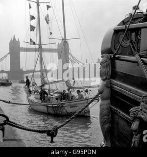 Robin Knox-Johnston - Suhaili Stockfoto