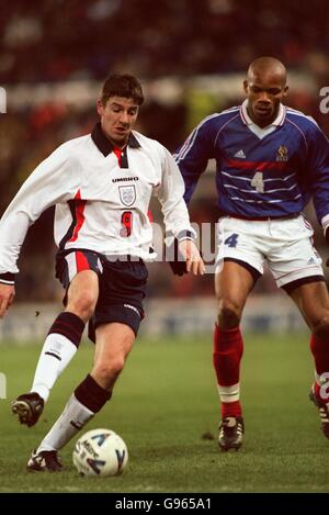 Fußball - freundlich - England unter 21 V Frankreich unter 21 Stockfoto