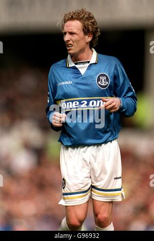 Fußball - FA Carling Premiership - Everton / Charlton Athletic. Scot Gemmill, Everton Stockfoto