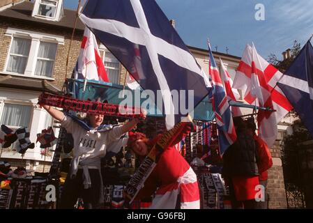 Rugby-Union - Five Nations Championship - England V Schottland Stockfoto