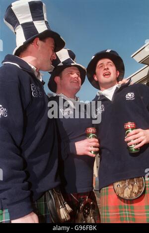 Rugby-Union - Five Nations Championship - England V Schottland Stockfoto