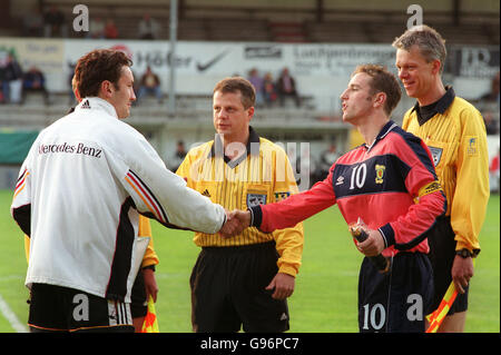 Fußball - freundlich - Deutschland Under21s V Schottland Under21s Stockfoto