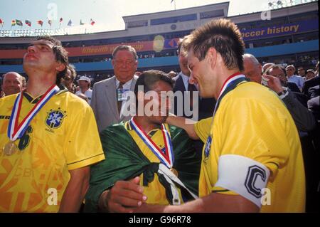 Fußball - 1994 FIFA World Cup - Finale - Brasilien / Italien - Rose Bowl in Pasadena Stockfoto