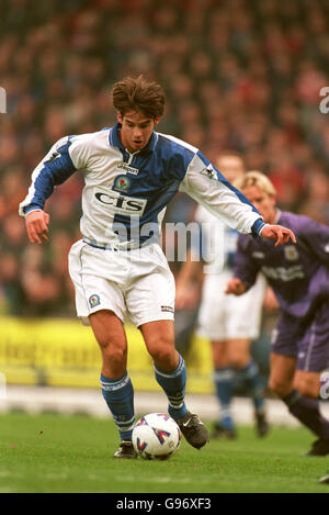 Fußball - FA Carling Premiership - Blackburn Rovers gegen Tottenham Hotspur. Matt Jansen, Blackburn Rovers Stockfoto