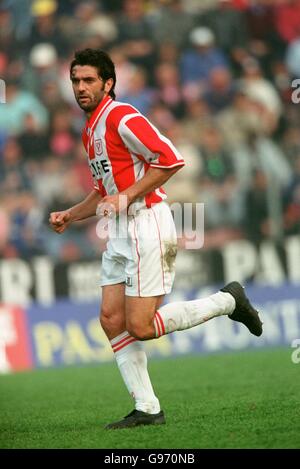 Italienischer Fußball - Serie A - Vicenza / Perugia. Fabio Viviani, Vicenza Stockfoto