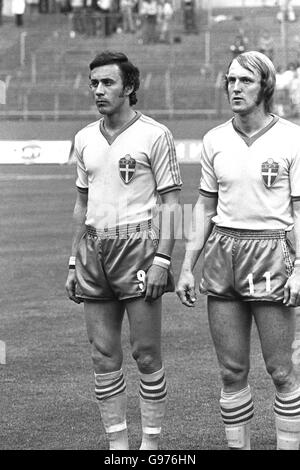 Fußball - Welt-Cup West Deutschland 74 - Gruppe B - Schweden / Bulgarien Stockfoto