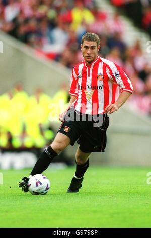 Fußball - FA Carling Premiership - Sunderland / Coventry City. Chris Makin von Sunderland Stockfoto