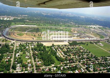Formel 1 Rennsport - Indianapolis F1-Strecke Stockfoto