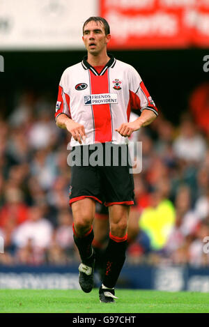 Fußball - FA Carling Premiership - Southampton / Newcastle United. Claus Lundekvam, Southampton Stockfoto