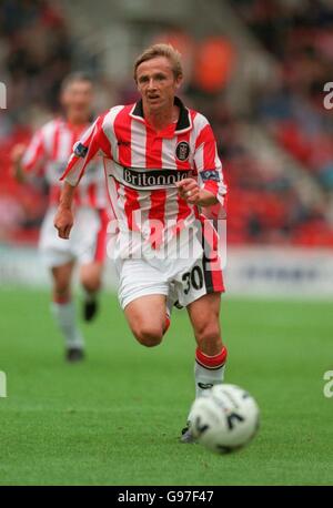 Fußball - Nationwide League Division Two - Stoke City / Wigan Athletic. Kevin Keen, Stoke City Stockfoto