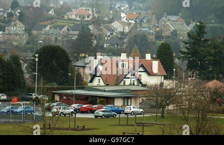 Verbrechen-Dunblane Community Stockfoto