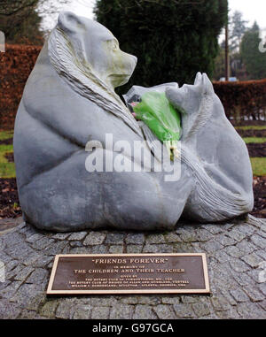 Verbrechen-Dunblane Community Stockfoto