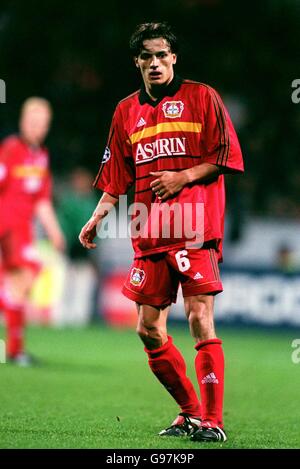 BORIS ZIVKOVIC BAYER 04 LEVERKUSEN HAMPDEN PARK GLASGOW Schottland