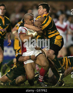 RUGBYL St Helens Stockfoto