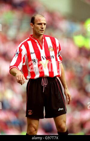 Fußball - FA Carling Premiership - Sunderland / Coventry City. Steve Bould von Sunderland Stockfoto