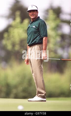 Golf - Compaq European Grand Prix - Slaley Hall. Severiano Ballesteros Stockfoto