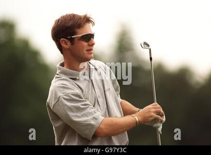 Golf - Compaq European Grand Prix - Slaley Hall. Trevor Immelman, der sein Debüt als Profi gab Stockfoto