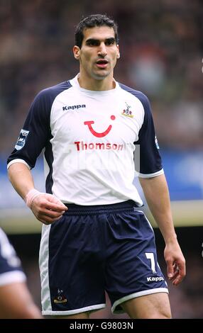 Fußball - FA Barclays Premiership - Chelsea / Tottenham Hotspur - Stamford Bridge. Paul Stalteri, Tottenham Hotspur Stockfoto