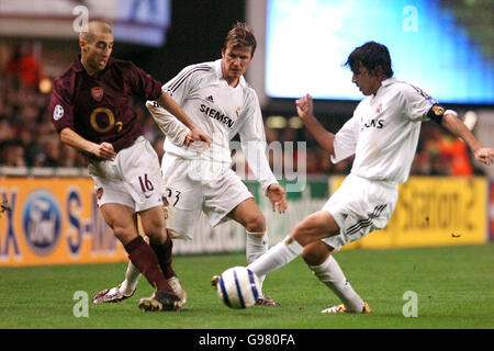 Fußball - UEFA Champions League - Runde der letzten 16 - Rückspiel - Arsenal V Real Madrid - Highbury Stockfoto