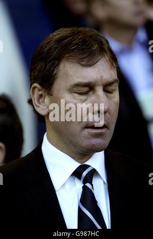 Fußball - FA Barclays Premiership - West Bromwich Albion / Liverpool - The Hawthorns. Bryan Robson, Manager von West Bromwich Albion Stockfoto