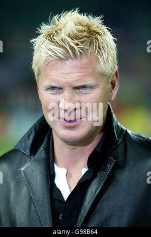 Ehemaliger Fußballspieler und TV-Kommentator Stefan Effenberg Stockfoto