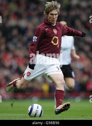 Fußball - FA Barclays Premiership - Arsenal / Liverpool - Highbury. Aleksander Hleb, Arsenal Stockfoto