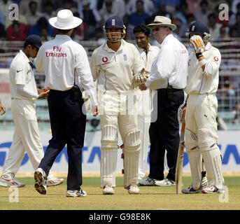 Indien V England Dritter Test - Mumbai Stockfoto