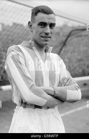 Fußball - Football League Division One - Arsenal / Huddersfield Town - Highbury. Reg Mountford, Huddersfield Town Stockfoto