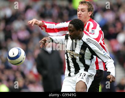 Fußball - FA Barclays Premiership - Sunderland V Newcastle United - The Stadium of Light Stockfoto