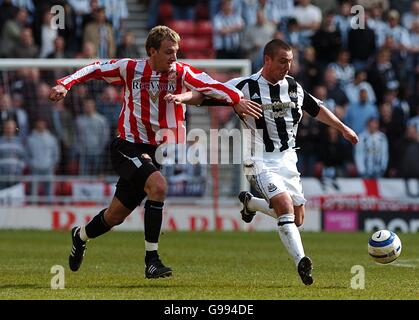 Fußball - FA Barclays Premiership - Sunderland V Newcastle United - The Stadium of Light Stockfoto