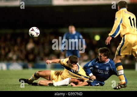 Fußball - FA Carling Premiership - Chelsea V Leeds United Stockfoto