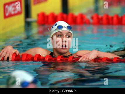 Schwimmen - Britische Winter-Nationalmeisterschaften - Pond's Forge - Sheffield. Heidi Earp Stockfoto