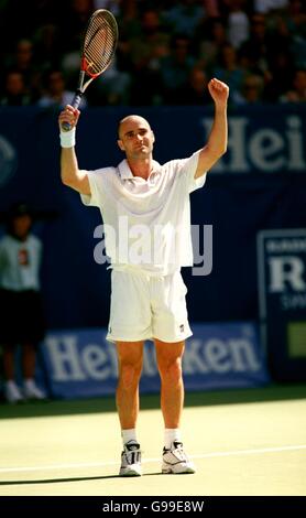 Tennis - Australian Open 2000 - Melbourne Park - Australien - Männer-Finale Stockfoto