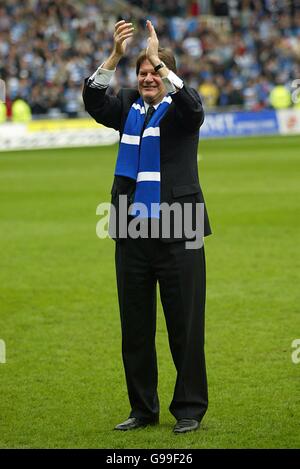 Fußball - Coca-Cola Football League Championship - Reading gegen Queens Park Rangers - Madejski Stadium. John Madejski, Vorsitzender von Reading Stockfoto