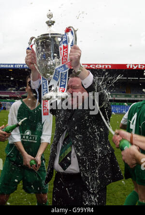 Fußball - die FA Vase - Finale - Hillingdon Borough Stadt V Nantwich Town - St Andrews Stockfoto