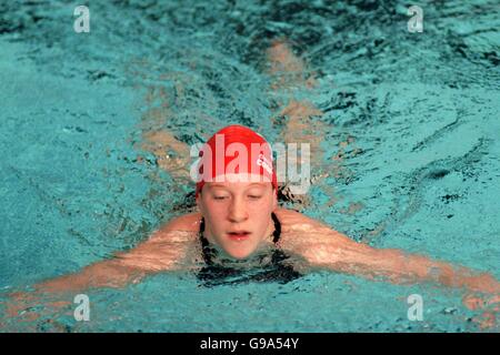 Schwimmen - Britische Winter-Nationalmeisterschaften - Pond's Forge - Sheffield. Rebecca Cooke Stockfoto