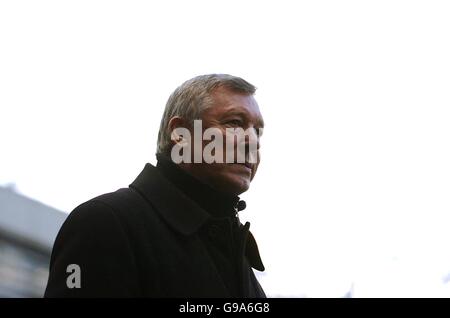 Fußball - FA Barclays Premiership - Manchester United / Sunderland - Old Trafford. Sir Alex Ferguson, Manager von Manchester United Stockfoto