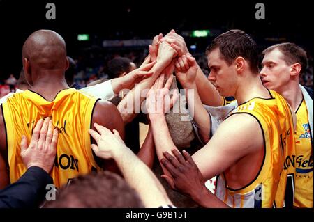 Basketball - Sainsbury klassische Cola nationalen Cup-Finale - Manchester Giants V Sheffield Haie Stockfoto