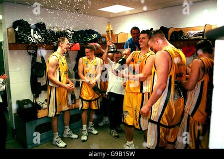 Basketball - Sainsbury klassische Cola nationalen Cup-Finale - Manchester Giants V Sheffield Haie Stockfoto