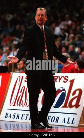 Basketball - Sainsbury klassische Cola nationalen Cup-Finale - Manchester Giants V Sheffield Haie Stockfoto