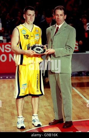 Basketball - Sainsbury klassische Cola nationalen Cup-Finale - Manchester Giants V Sheffield Haie Stockfoto