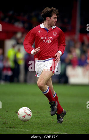 Fußball - Barclays League Division Four - Crewe Alexandra V Blackpool Stockfoto