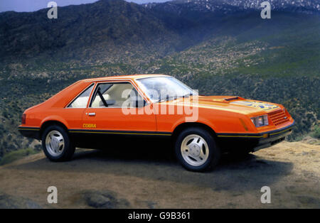 FORD MUSTANG COBRA. 1979-Fließheck-Coupé. Foto Ford Motor Company Stockfoto