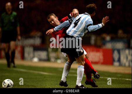 Fußball - freundlich - England V Argentinien Stockfoto