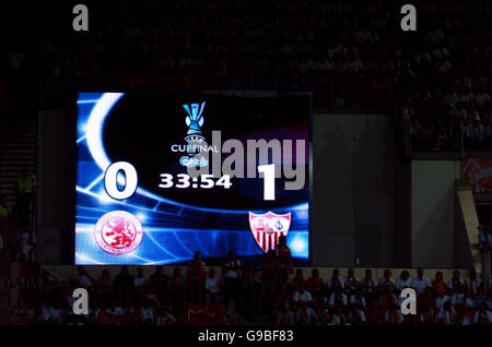 Fußball - UEFA-Cup - Finale - Middlesbrough V Sevilla - Philips-Stadion Stockfoto