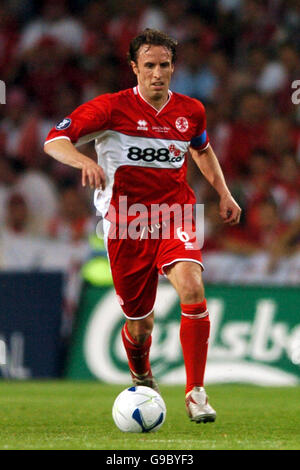 Fußball - UEFA-Cup - Finale - Middlesbrough gegen Sevilla - Philips Stadion. Gareth Southgate, Middlesbrough Stockfoto