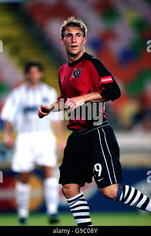 American Soccer - MLS - Trainingslager vor der Saison - Chicago Fire gegen Tampa Bay Mutiny. Gino DiGuardi, Chicago Fire Stockfoto